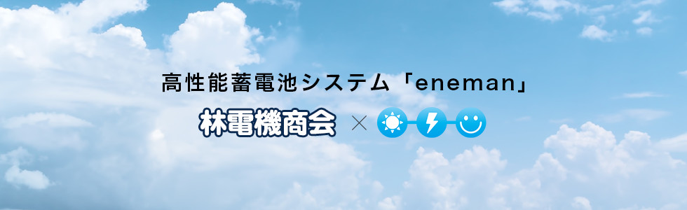 高性能蓄電池システム「eneman」